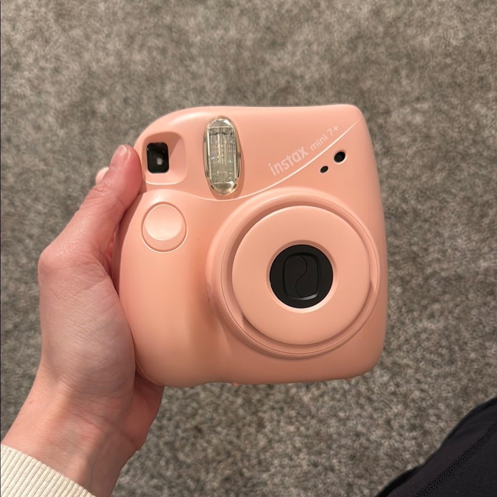 Instax Mini 7+ Instant Camera in Pink